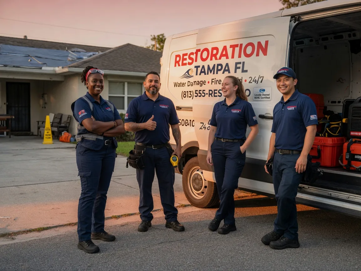 Water Damage Restoration company in Kinston, NC